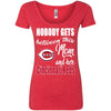 Nobody Gets Between Mom And Her Cincinnati Reds T Shirts