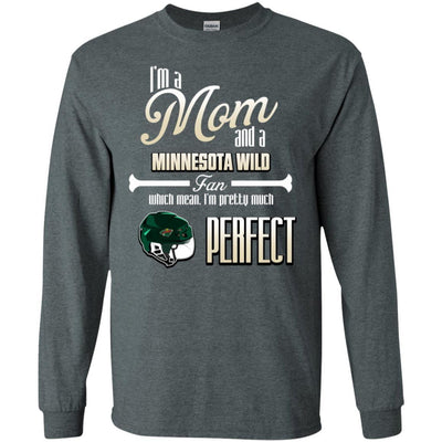 Cool Pretty Perfect Mom Fan Minnesota Wild T Shirt