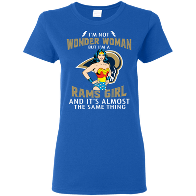 I'm Not Wonder Woman Los Angeles Rams T Shirts