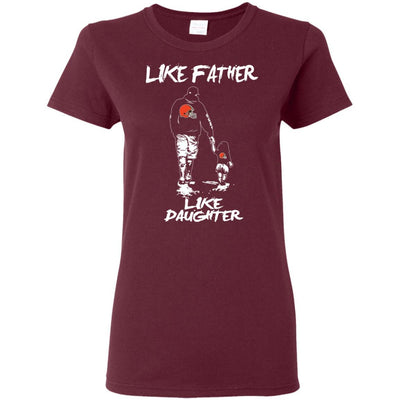 Like Father Like Daughter Cleveland Browns T Shirts