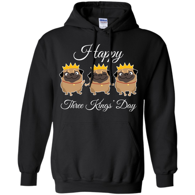 Nice Pug T Shirts - Three Kings' Day Pug, is a cool gift for friends