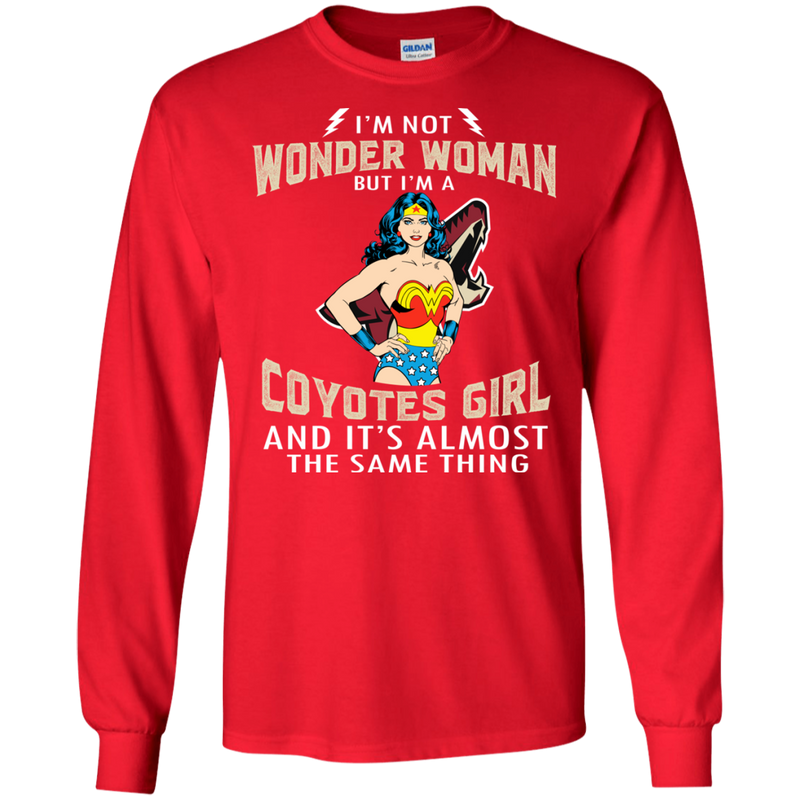 I'm Not Wonder Woman Arizona Coyotes T Shirts