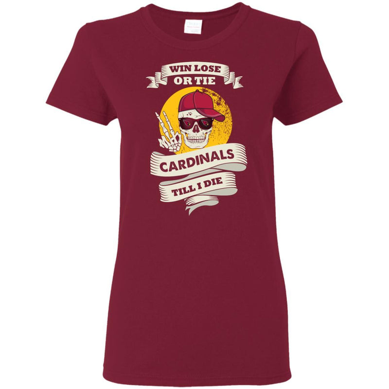 Skull Say Hi Arizona Cardinals T Shirts