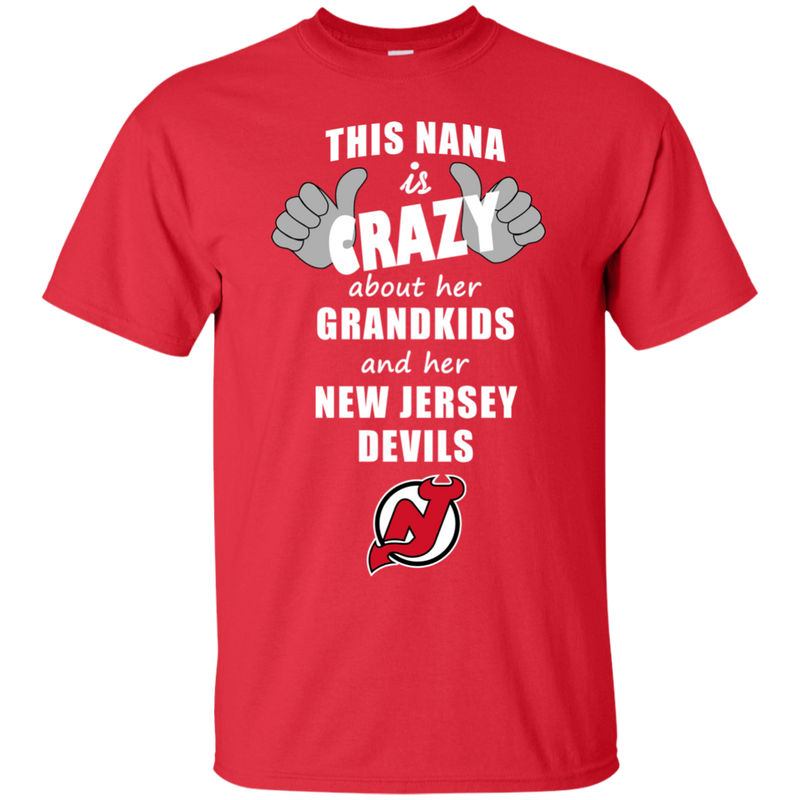 This Nana Is Crazy About Her Grandkids And Her New Jersey Devils T Shirts