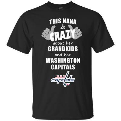 This Nana Is Crazy About Her Grandkids And Her Washington Capitals T Shirts