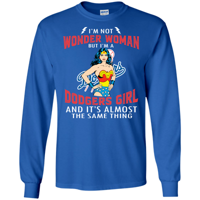 I'm Not Wonder Woman Los Angeles Dodgers T Shirts