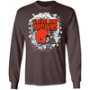 Colorful Earthquake Art Cleveland Browns T Shirt