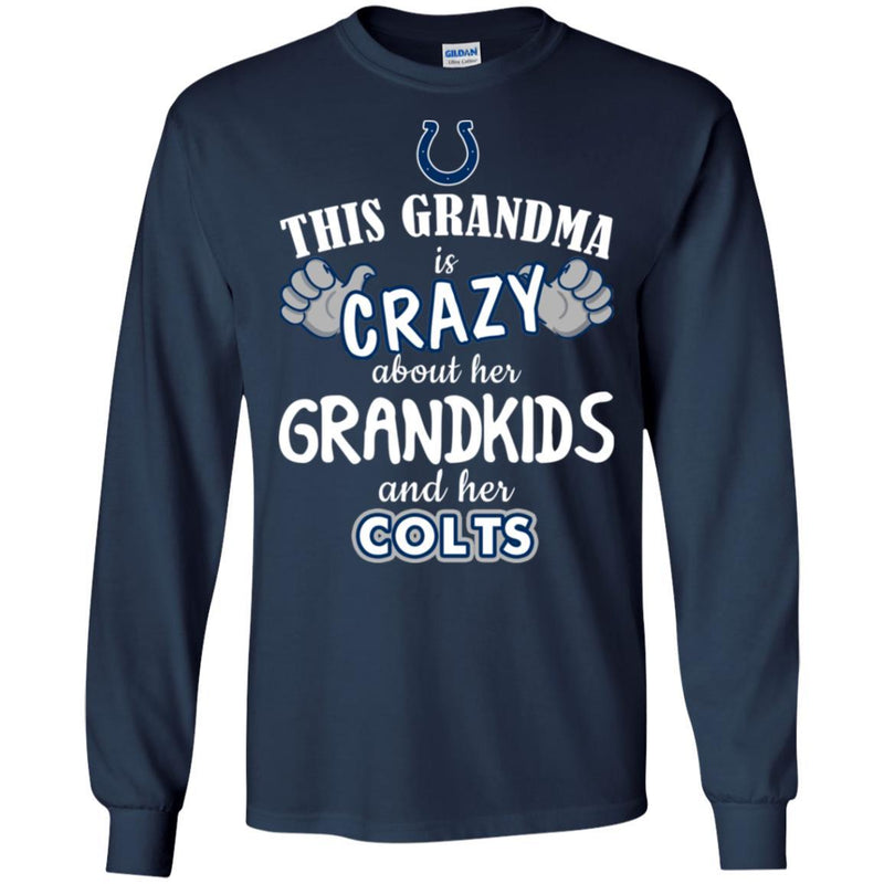 This Grandma Is Crazy About Her Grandkids And Her Indianapolis Colts T Shirt