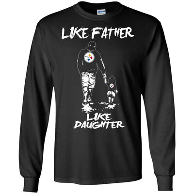 Like Father Like Daughter Pittsburgh Steelers T Shirts