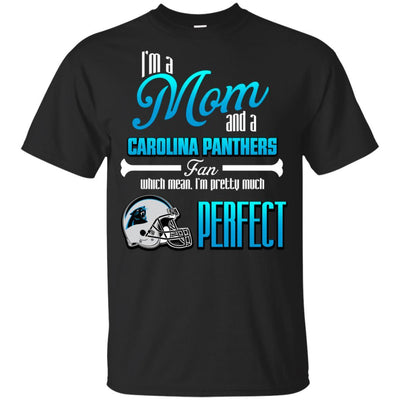 Cool Pretty Perfect Mom Fan Carolina Panthers T Shirt