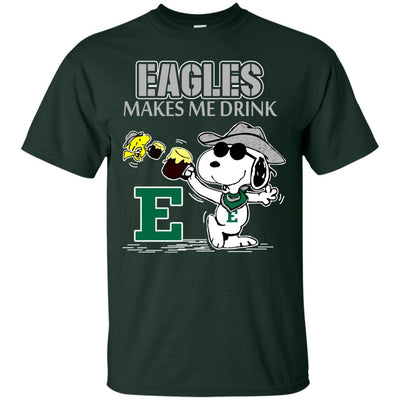 Eastern Michigan Eagles Make Me Drinks T Shirt