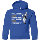 I Will Support Everywhere Akron Zips T Shirts