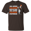 I Will Support Everywhere Bowling Green Falcons T Shirts