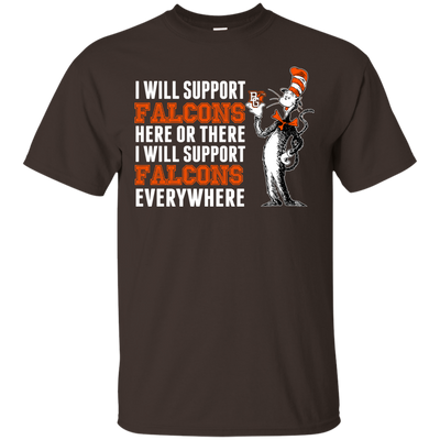 I Will Support Everywhere Bowling Green Falcons T Shirts