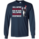 I Will Support Everywhere Arizona Wildcats T Shirts
