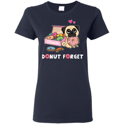 Donut Forget Pug T Shirts