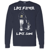 Happy Like Father Like Son Navy Midshipmen T Shirts