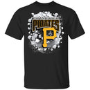 Colorful Earthquake Art Pittsburgh Pirates T Shirt