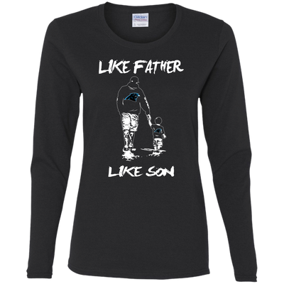 Happy Like Father Like Son Carolina Panthers T Shirts