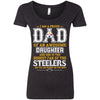 Proud Of Dad Of An Awesome Daughter Pittsburgh Steelers T Shirts