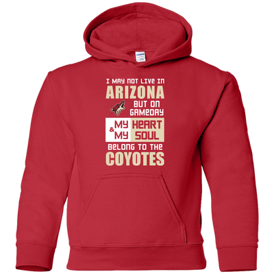 My Heart And My Soul Belong To The Arizona Coyotes T Shirts