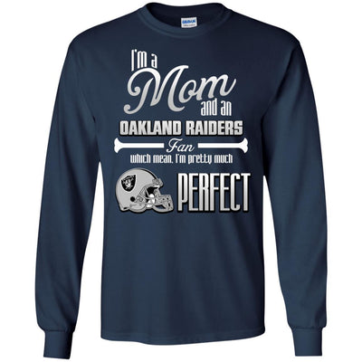 Cool Pretty Perfect Mom Fan Oakland Raiders T Shirt