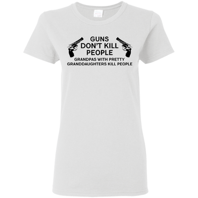 Gun Don't Kill People T Shirts V5