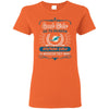 Good Girls Go To Heaven Miami Dolphins Girls T Shirts