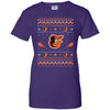 Baltimore Orioles Stitch Knitting Style Ugly T Shirts WNG
