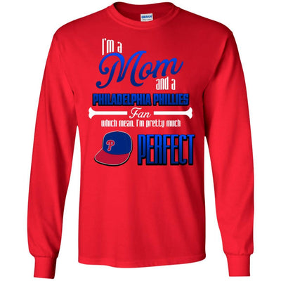 Cool Pretty Perfect Mom Fan Philadelphia Phillies T Shirt