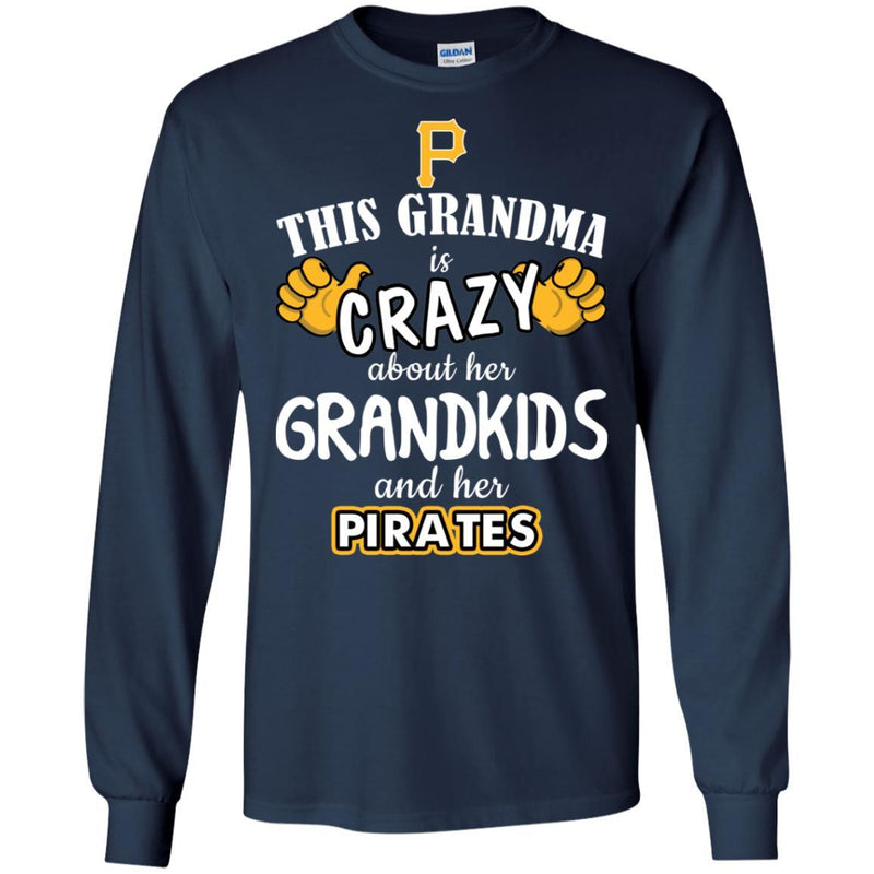 This Grandma Is Crazy About Her Grandkids And Her Pittsburgh Pirates T Shirt