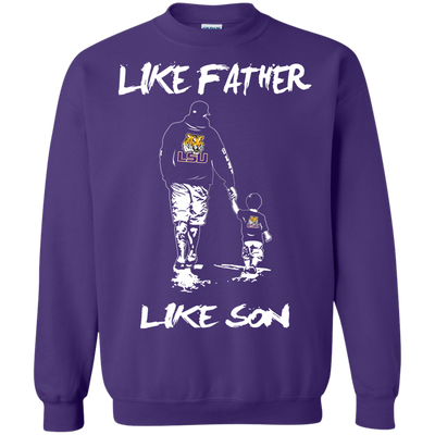 Happy Like Father Like Son LSU Tigers T Shirts