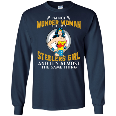 I'm Not Wonder Woman Pittsburgh Steelers T Shirts