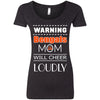 Warning Mom Will Cheer Loudly Cincinnati Bengals T Shirts
