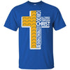 Gorgeous I Can Do All Things Through Christ Los Angeles Chargers T Shirts