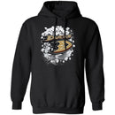 Colorful Earthquake Art Anaheim Ducks T Shirt