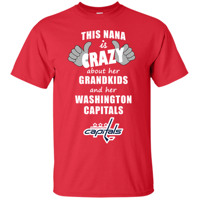 This Nana Is Crazy About Her Grandkids And Her Washington Capitals T Shirts