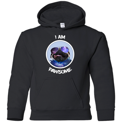 Nice Pug T Shirts - I Am Pawsome Pug, is a cool gift for friends