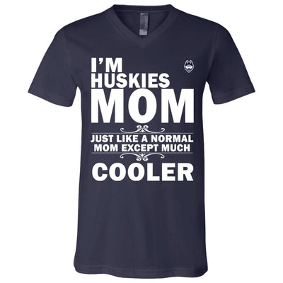 A Normal Mom Except Much Cooler Connecticut Huskies T Shirts