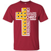 Gorgeous I Can Do All Things Through Christ Washington Redskins T Shirts