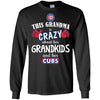 Funny This Grandma Is Crazy About Her Grandkids And Her Cubs T Shirts