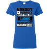 Nobody Is Perfect But If You Are A Lions Fan T Shirts