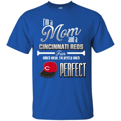 Cool Pretty Perfect Mom Fan Cincinnati Reds T Shirt