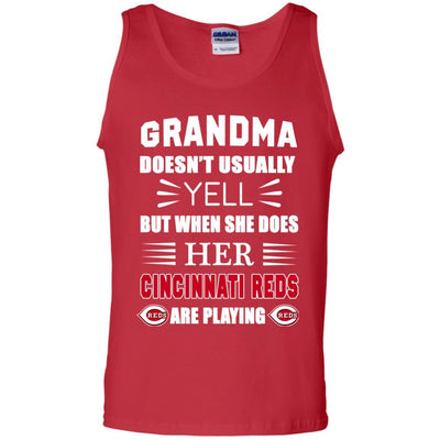 Grandma Doesn't Usually Yell Cincinnati Reds T Shirts