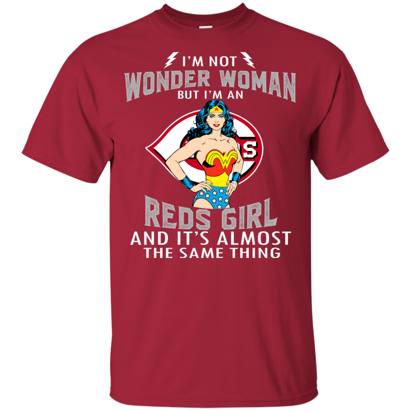 I'm Not Wonder Woman Cincinnati Reds T Shirts