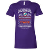 She Will Do It Twice And Take Pictures Miami Dolphins T Shirt