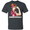 Beautiful Girl Unbreakable Go Alabama Crimson Tide T Shirt