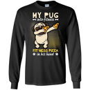 My Pug Into Fitness Pizza Pug T Shirts