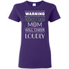 Warning Mom Will Cheer Loudly Chicago Bears T Shirts