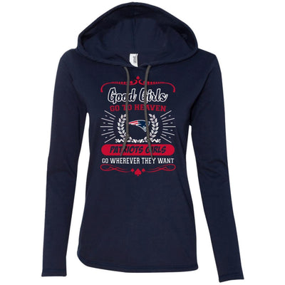 Good Girls Go To Heaven New England Patriots Girls T Shirts